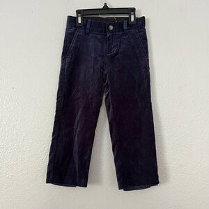 Janie and Jack Toddler Boy Velvet Christmas Holiday Dress Pants Size: 3